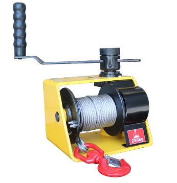 冠航蝸桿手搖絞盤機