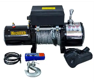 戶外車輛救援電動絞盤幫助車輛脫險